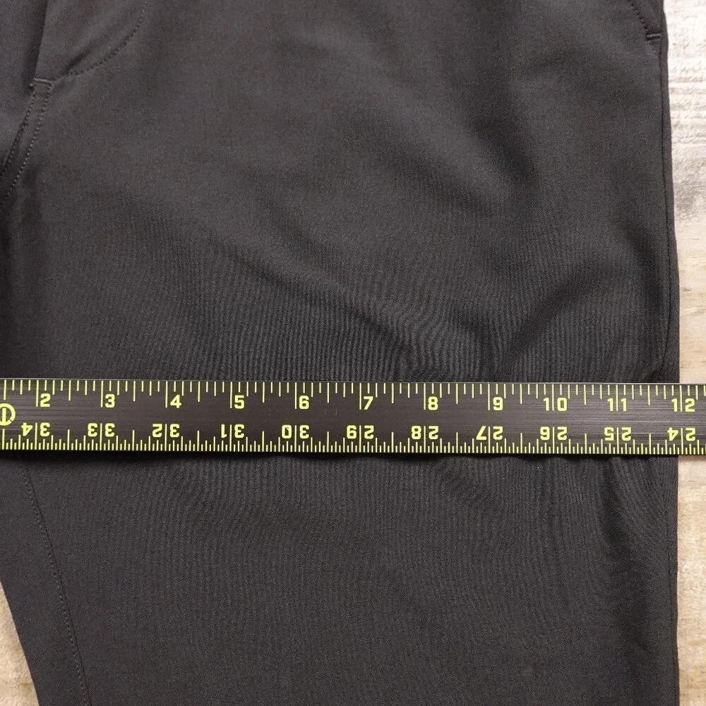 Adriano Goldschmied‎ green label pant 35x30 black lightweight golf